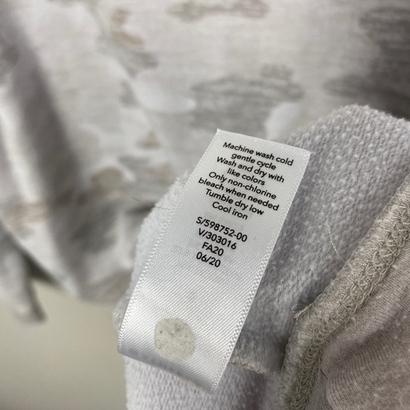 Athleta Pure Luxe Camo Printed Crewneck Athletic Sweatshirt - Size Small - Picture 5 of 6